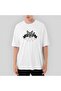 Ramones Logo and Group Oversize White T-Shirt XL