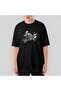 Bmw Gs Blue Oversize Black T-Shirt