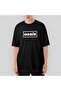Oasis Text Oversize Black T-Shirt