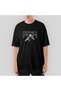 Μαύρο μπλουζάκι Pentagram Lucifr oversized
