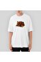 Roman view Book Oversize White T-Shirt