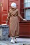 Rib Detailed Zippered Waterproof Full Length Long Trench Top Coat - 6
