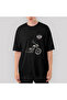 Victory Gunner Motorcycle Oversize Black T-Shirt M