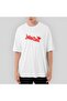 Judas Priest Logo 3 Oversize White T-Shirt
