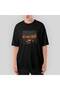 Military Camp Banquet After Victory Oversize Black T-Shirt