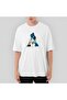 Avatar the Way of Water Silhouette Oversize White T-Shirt