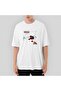 Deicide Once Upon the Cross Oversize White T-Shirt M