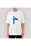 Bmw Bavarian Motor Works Oversize White T-Shirt
