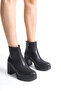 Pola Platform Heeled Women's Boots - 6