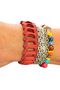 Genuine Leather Bracelet, DIY Adjustable Puzzle Bracelet Men, Women Unisex Bracelet Accessory - 8