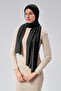 Women's Hijab Combed Shawl Ready Practical Snap-On Easily Wear Long Four Seasons Cotton Shawl - 4