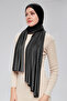 Women's Hijab Combed Shawl Ready Practical Snap-On Easily Wear Long Four Seasons Cotton Shawl - 5