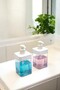 2 Pieces 400 ml Countertop Bathroom Kitchen Liquid Soap Dispenser |   Bathroom Kitchen Dish Sink Detergent Holder