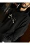 Baskılı Oversize Sweatshirt - 3