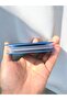 Clear Neon Blue Card Holder Wallet with 8 Card Compartments |   Contactless Payment Compatible - 3
