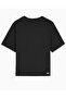 M Graphic Tee Oversize T-shirt Men's Black Tshirt S232404-001 - 6