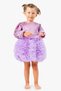 Baby Girl Dress Girls' Dress Birthday Party Wedding Tutu Tulle Long Sleeve Lined Dress - 6
