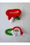 New Year Christmas Icons Handmade Set of 2 Snap Buckles (Suitable for Use for All Ages) - 3