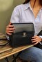 Black Women's Design Vintage Bag - 6