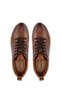 Men's Genuine Leather Brown Sneakers & Sports Shoes - 5