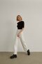 Leather Trousers White - 4