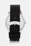Men SFPE00119 Slim Stainless Steel Watch 41mm, Silver/Black - 3