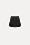 Short college skirt with piping