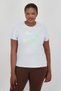 Women Sportswear Fit Short Sleeve Outdoor Top, Light Blue