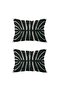 Double Sided Rectangular Throw Pillow Cover 2-Piece DS17 - 2