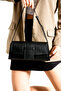 Classical style baguette crossbody bag with stylish design