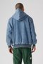 Potrero Denim Men's Blue Hooded Jacket A3222-0007 - 2