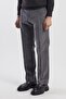 Anthracite Regular Fit 100% Cotton Velvet Trousers - 3