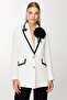 Modailgi Incubated Double Button Jacket Ecru - 3