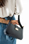 Baguette Bag with Buckle Detail