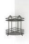 Bathroom Organizer Shampoo Holder Bathroom Shower Shelf Matte Black Bk022H - 2