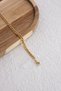Steel Almak Gourmet Chain Anklet Suitable for Daily Wear Miami Small Exquisite Cuban Anklet 4mm 22Cm+3Cm - 6