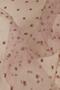 Flocked Dalya Organza Dusty Rose Color Fabric