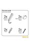 Bathroom Organizer Shampoo Holder Bathroom Shower Shelf Chrome Bk022H - 4
