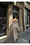 Women's Madonna Collar Patterned Knitwear Dress - 5