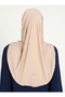 Çeneli Spor Micro Scarfs Hijab - Light Mink - (St026), (Id 7802610) - 3