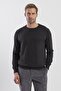 Anthracite Slim Fit Crew Neck Knitwear Sweater