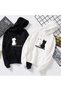 Moopi Trend-Women'S-Men's Sweatshirt Couple Love You Printed Hodies 3 Yarn Compact Fabric Inside Cotton