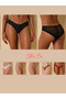 Lace Detailed Laser Cut Non-Marking Women's Panties 3 Pack - 6
