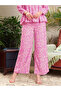 Ikat Print Tiered Shirt with Palazzo Pants Co-Ords - 7