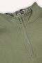 Boy's Bag Detailed Khaki Sweatshirt - 4