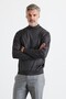 Men's Plus Size Regular Cut Half Turtleneck Knitwear Sweater - 3