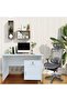 Silla 97729 Ergonomic High Back Office Chair - Adjustable, Grey, Modern Design - 6