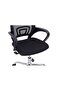 Ergonomic Mesh Office Chair - Black, Stylish Comfort for Any Space - 3