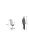 Ultimate High-Back Adjustable Ergonomic Office Chair - White, 031L-Highback - 6