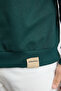 Zümrüt Oversize/Geniş Kesim Dik Yaka Fermuarlı Etiketli İçi Polarlı Sweatshirt TMNAW25SW00168 - 4